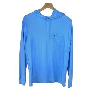 Vineyard Vines Men’s Pima Cotton Pocket Hooded Tee Size Small